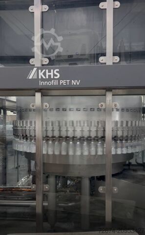 Beverage production machine Bottling Line Water KHS Bottling 54.000 bph PET KHS
