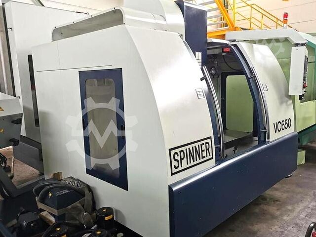 Vertical machining center SPINNER VC-650