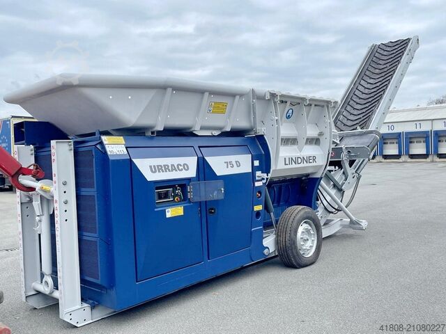 Two shaft shredder LINDNER URRACO 75 D