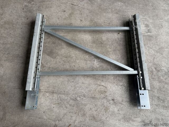 High-bay warehouse Pallet racking Endständererhöhung BITO PRO Rahmenprofil: P5