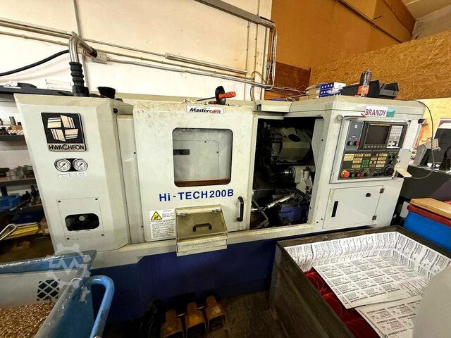 CNC lathe Hwacheon hi-tech 200B1