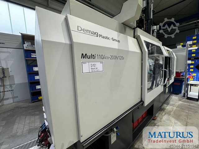 Injection molding machine Demag Ergotech Multi 110/470-200h/120v